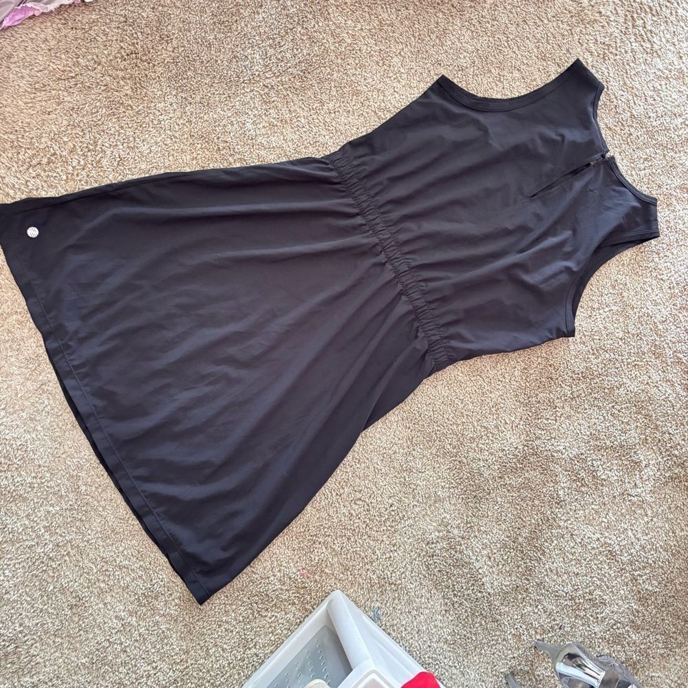 NEW Zella In Flight Utility Dress in Black Size Small - Picture 3 of 7